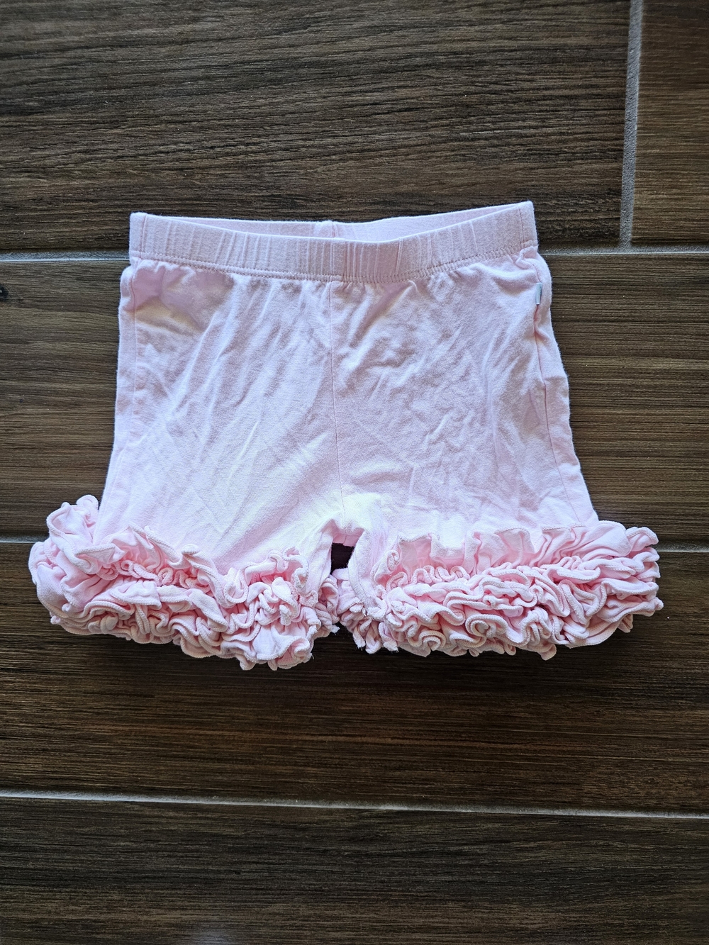 Posh Peanut Springtime Pink Cha-Cha Ruffle Shorts 3T-4T
